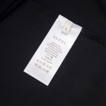 T-shirt Gucci Rainbow Logo Black GC035 - Image 8