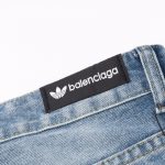Jeans Balenciaga Striped Blue Denim BL031 - Image 6