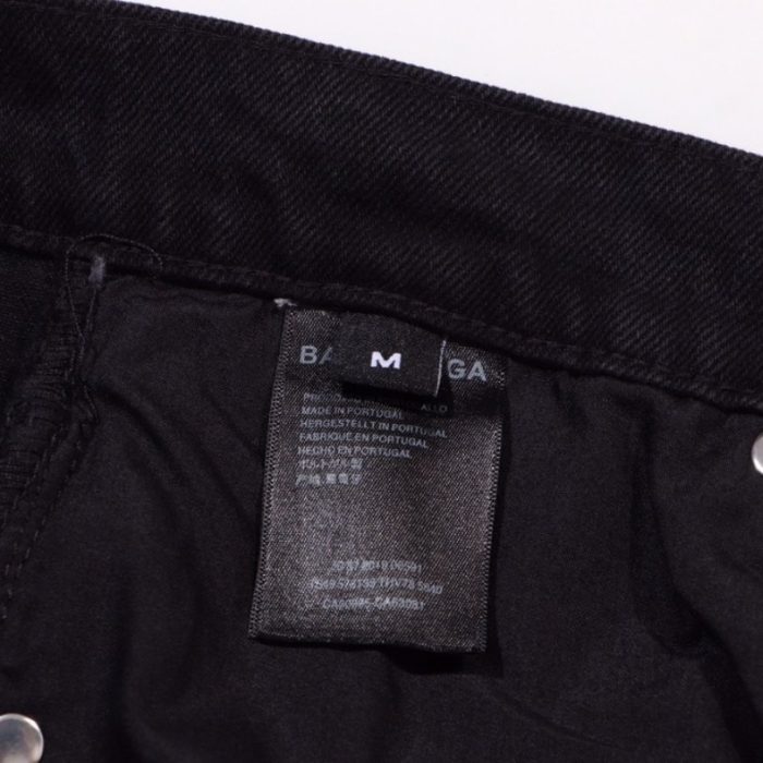 Jeans Balenciaga BB Logo Blue BL047 - Image 7