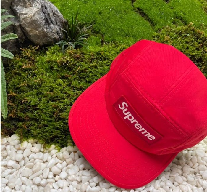Cap Supreme Military Camp Red - Image 4