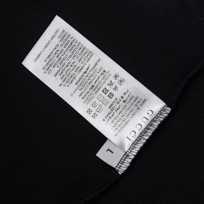 T-shirt Gucci GG Cherry Black GC031 - Image 8
