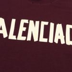 T-shirt Balenciaga Logo Double-Sided Print Oversized BL054 - Image 4