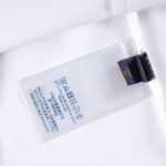 T-shirt Louis Vuitton Gradient Logo White Red Blue - Image 4
