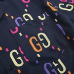 Shirt Gucci GG Multicolor Short Sleeve GC026 - Image 5