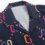 Shirt Gucci GG Multicolor Short Sleeve GC026 - Image 4