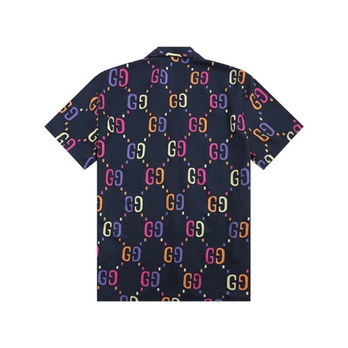 Shirt Gucci GG Multicolor Short Sleeve GC026 - Image 2