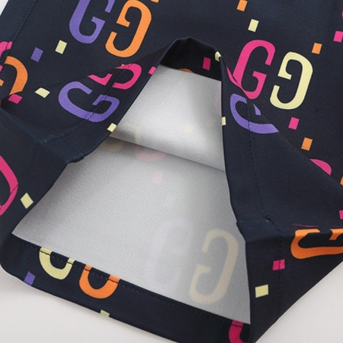 Shirt Gucci GG Multicolor Short Sleeve GC026 - Image 6