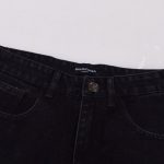 Jeans Balenciaga BB Logo Black BL029 - Image 4
