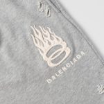 Shorts Balenciaga Logo Grey BL023 - Image 4