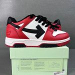 Off-White Out Of Office "OOO" Black White Red - Image 3