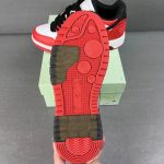 Off-White Out Of Office "OOO" Black White Red - Image 9