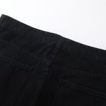 Jeans Denim Tears Floral Print Black - Image 4