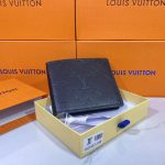 Wallet Louis Vuitton Embossed Monogram in Black LV067 - Image 7