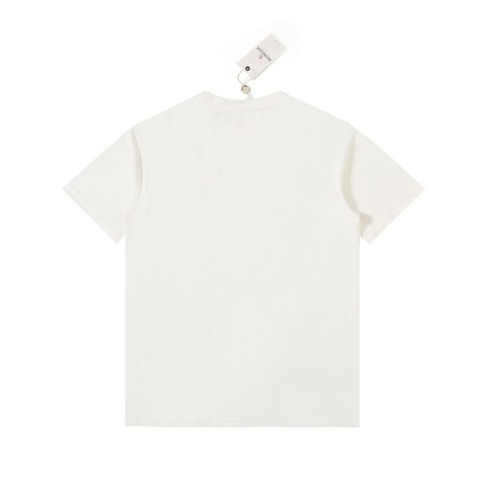 T-shirt Moncler Logo Patch Cotton MCL007 - Image 4
