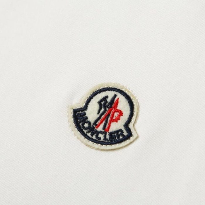 T-shirt Moncler Logo Patch Cotton MCL007 - Image 7