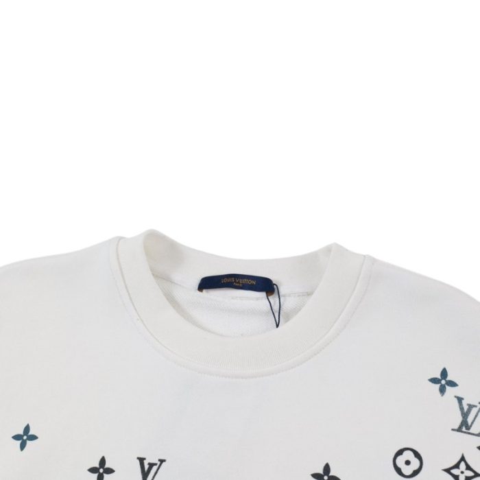Sweatshirt Louis Vuitton White LV115 - Image 4