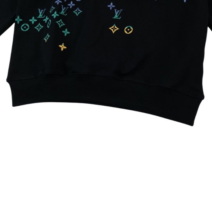 Sweatshirt Louis Vuitton Black LV116 - Image 5