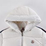 Jacket Puffer Moncler White Hooded MCL014 - Image 4