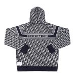 Hoodie Christian Dior Monogram Knit Jacket DO067 - Image 8
