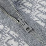 Hoodie Christian Dior Monogram Knit Jacket DO067 - Image 12