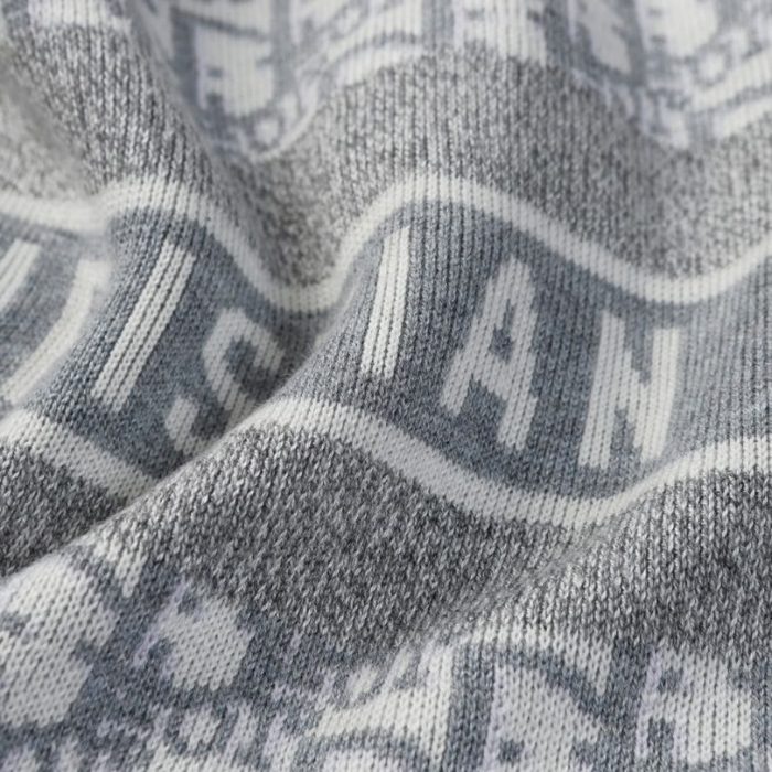 Hoodie Christian Dior Monogram Knit Jacket DO067 - Image 11