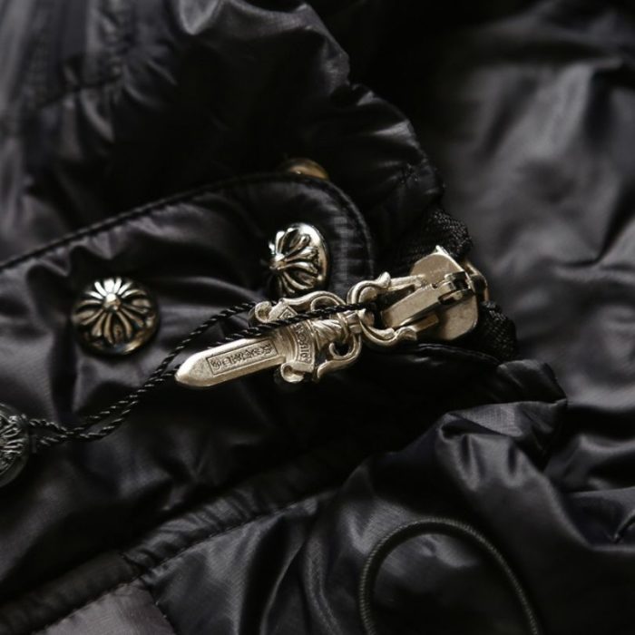 Jacket Puffer Chrome Hearts Black Cross CH080 - Image 10