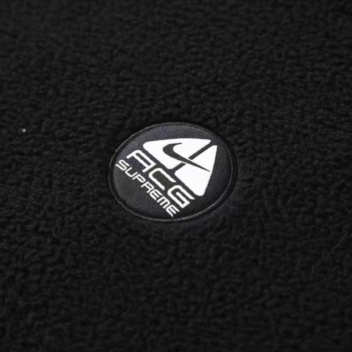 Hoodie Supreme Nike ACG Fleece Black NK004 - Image 9