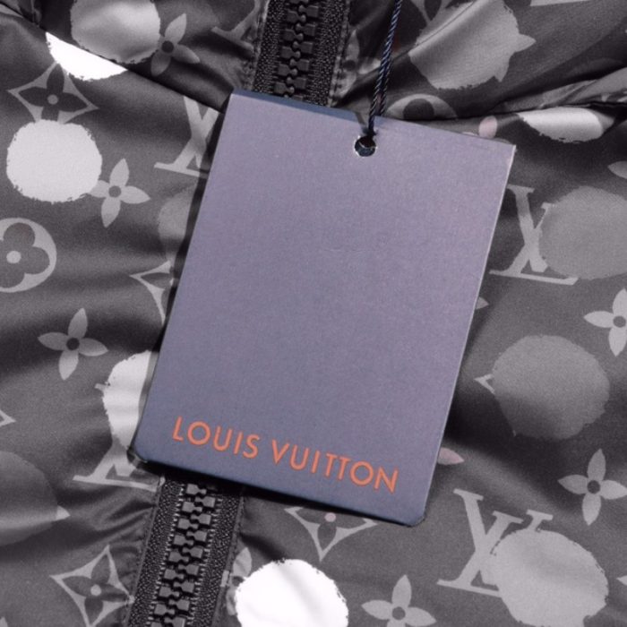 Jacket Louis Vuitton Polka Dot Puffer LV022 - Image 9