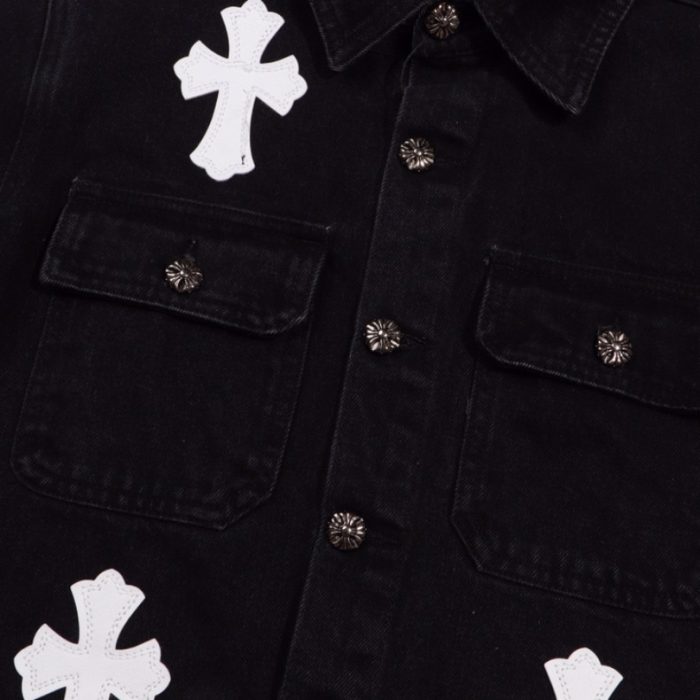 Jacket Chrome Hearts Cross Patch CH047 - Image 4