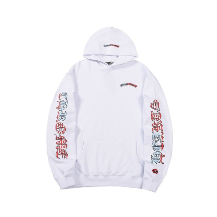 Hoodie Chrome Hearts Multicolor Logo Sleeves CH074 - Image 2