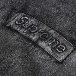 Hoodie Supreme Washed Black SP066 - Image 4