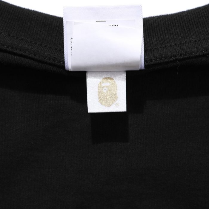 T-shirt BAPE Japan Map Embroidery Black BP010 - Image 16