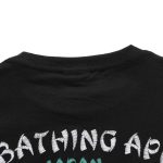 T-shirt BAPE Japan Map Embroidery Black BP010 - Image 7