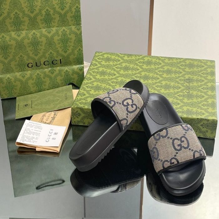 Slides Gucci GG Black GC139 - Image 5