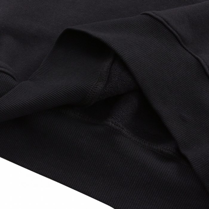 Hoodie Prada Milano Logo Black PD009 - Image 6