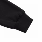 Hoodie Prada Milano Logo Black PD009 - Image 7