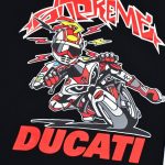 T-shirt Supreme Ducati Racing Graphic Black SP037 - Image 6
