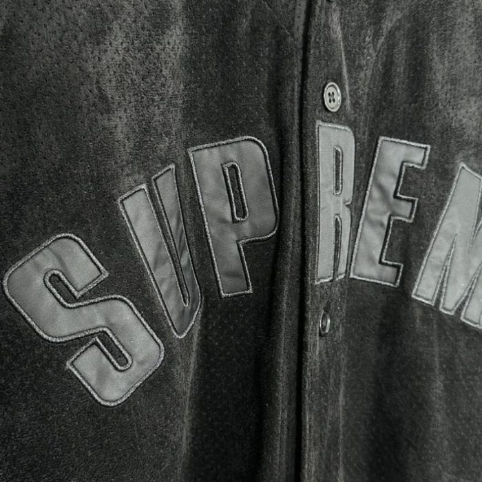 Jersey Supreme Button-Up Velour Logo SP042 - Image 6