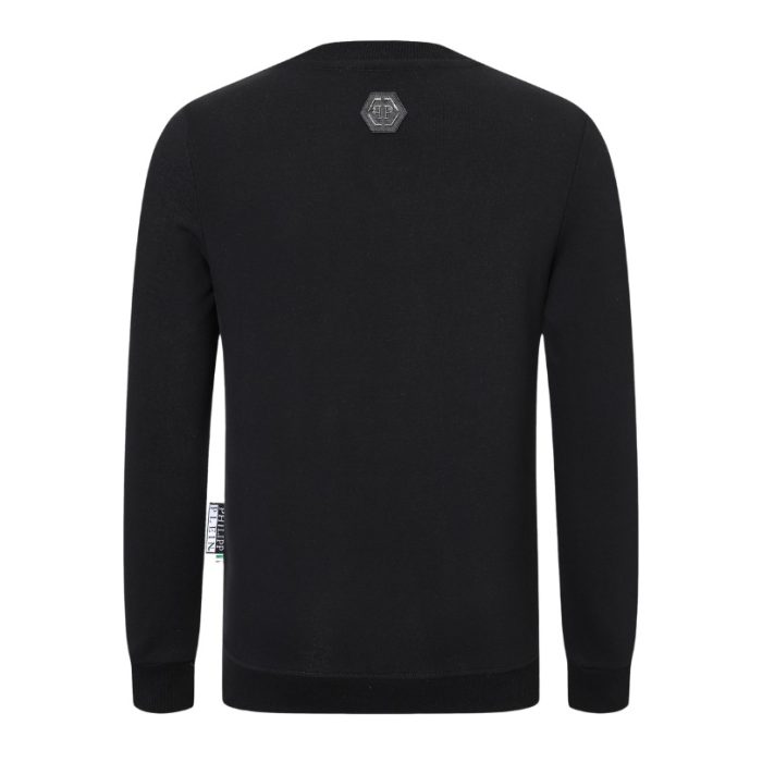 Sweatshirt Philipp Plein Inc Rhinestone Logo PP005 - Image 2