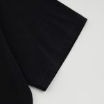 T-shirt Prada Black Graphic Logo PD038 - Image 6
