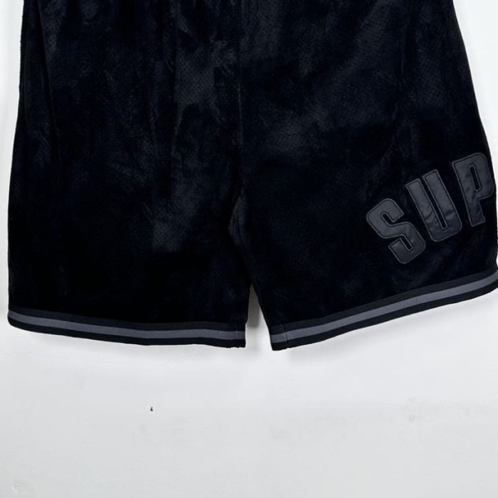 Shorts Supreme Velour Logo Embroidery SP039 - Image 6