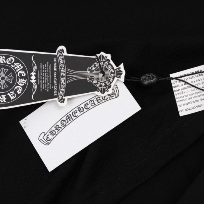 T-shirt Chrome Hearts Multicolor Cross Black CH057 - Image 8