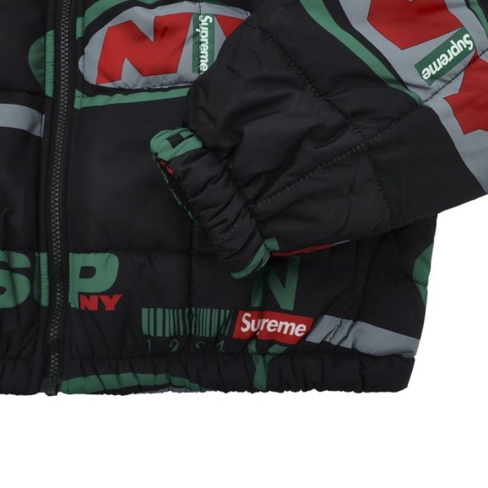 Jacket Supreme NY 1994 Puffer Black SP052 - Image 20