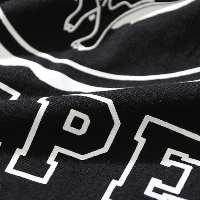 T-shirt BAPE Coach Logo Black BP008 - Image 6