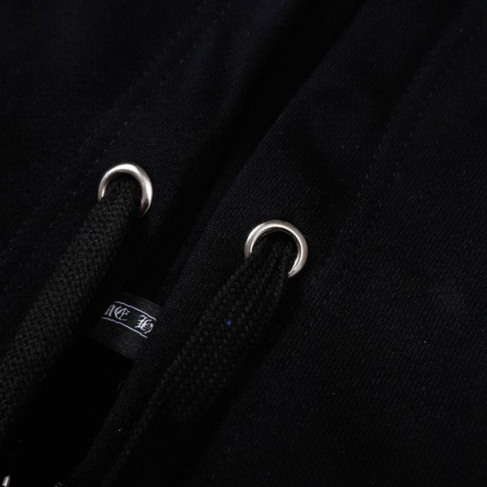 Hoodie Chrome Hearts Black Red Embroidered CH081 - Image 11
