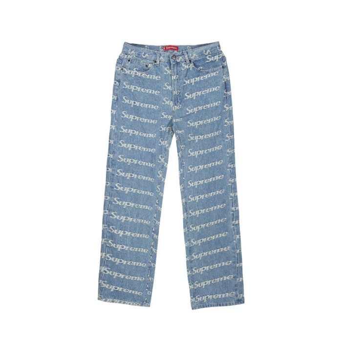 Jeans Supreme Logo Denim & Black Pack SP054 - Image 6