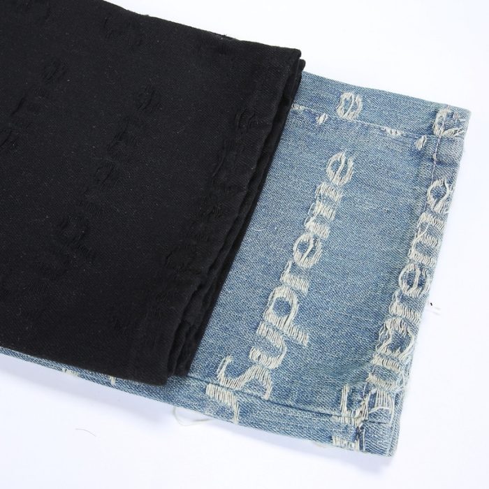 Jeans Supreme Logo Denim & Black Pack SP054 - Image 13