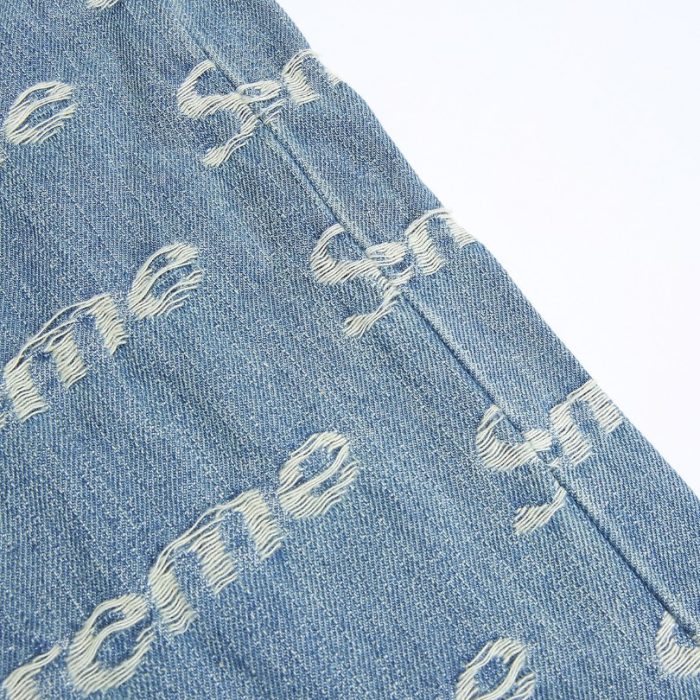 Jeans Supreme Logo Denim & Black Pack SP054 - Image 11