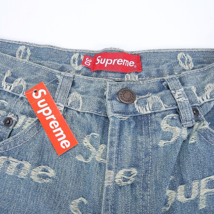 Jeans Supreme Logo Denim & Black Pack SP054 - Image 17