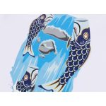 T-shirt Bape Koi Fish White Graphic BP083 - Image 2